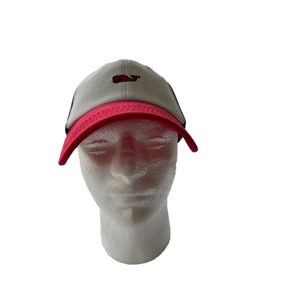 Vineyard Vines Red White Blue Hat Cap Snapback Mesh OSFM NWT - Picture 2 of 6